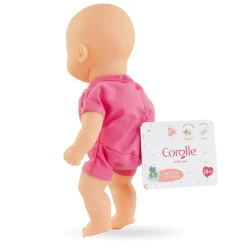 Mini poupon 20 cm : bain rose - Corolle