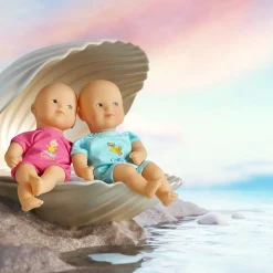 Mini poupon 20 cm : bain rose - Corolle