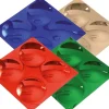 Miroirs colorés bombés 33x33 cm Set de 4 pièces - Eduplay