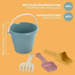 ML Outdoor Eco: SET de JEU de SABLE JUNIOR - Miniland