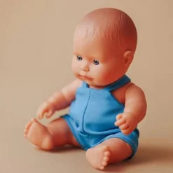 ML Poupées: POUPÉE BÉBÉ GARCON EUROPEEN HABILLÉES 21cm - Miniland