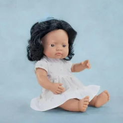 ML Poupées: POUPÉE FILLE LATINO-AMERICAINE HABILLÉES 38 cm - Miniland