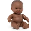 ML Poupées: POUPÉE GARCON AFRICAIN 21cm - Miniland
