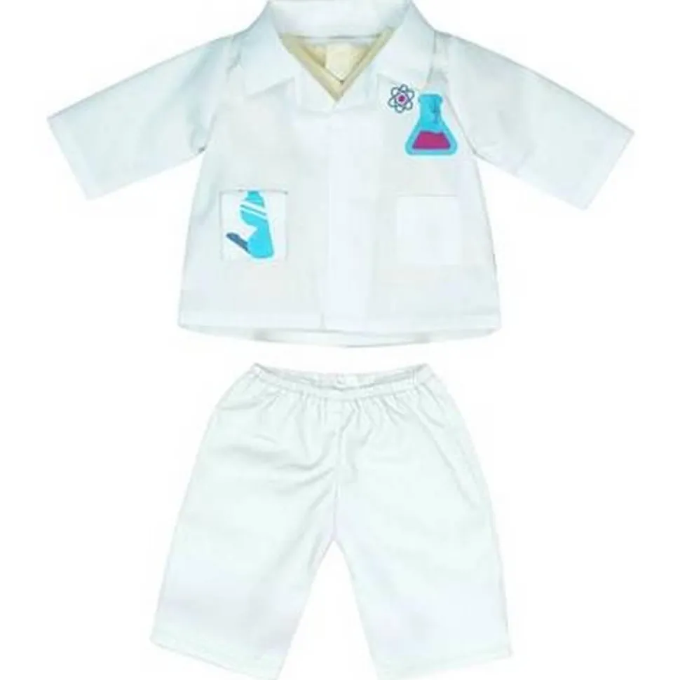 ML Poupées: SET de VÊTEMENTS MÉTIERS Scientifique 38cm - Miniland