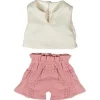 ML Poupées: T-SHIRT et SHORT 38cm - Miniland