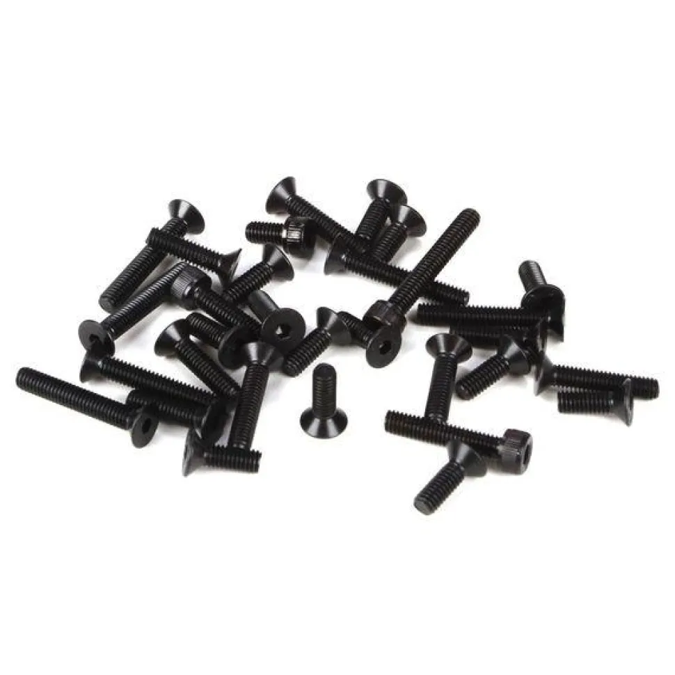 4mm FH & Cap Screw Asst. (32): 5TT - Losi - TLR