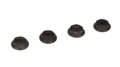 4mm Low Profile Serrated Nuts (4) - Losi - TLR