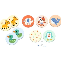 Mémo: Doudous 30 pièces - Djeco