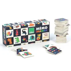 Mémo imagier en bois, Les animaux - Andy Westface - Vilac