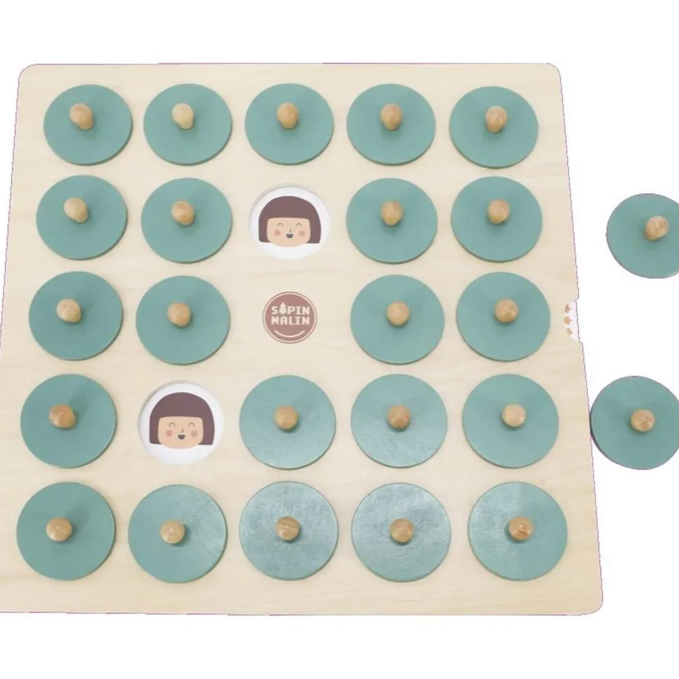 Mémory Géant Bois FSC - Jeu de Mémoire - Sapin Malin - Sapin Malin