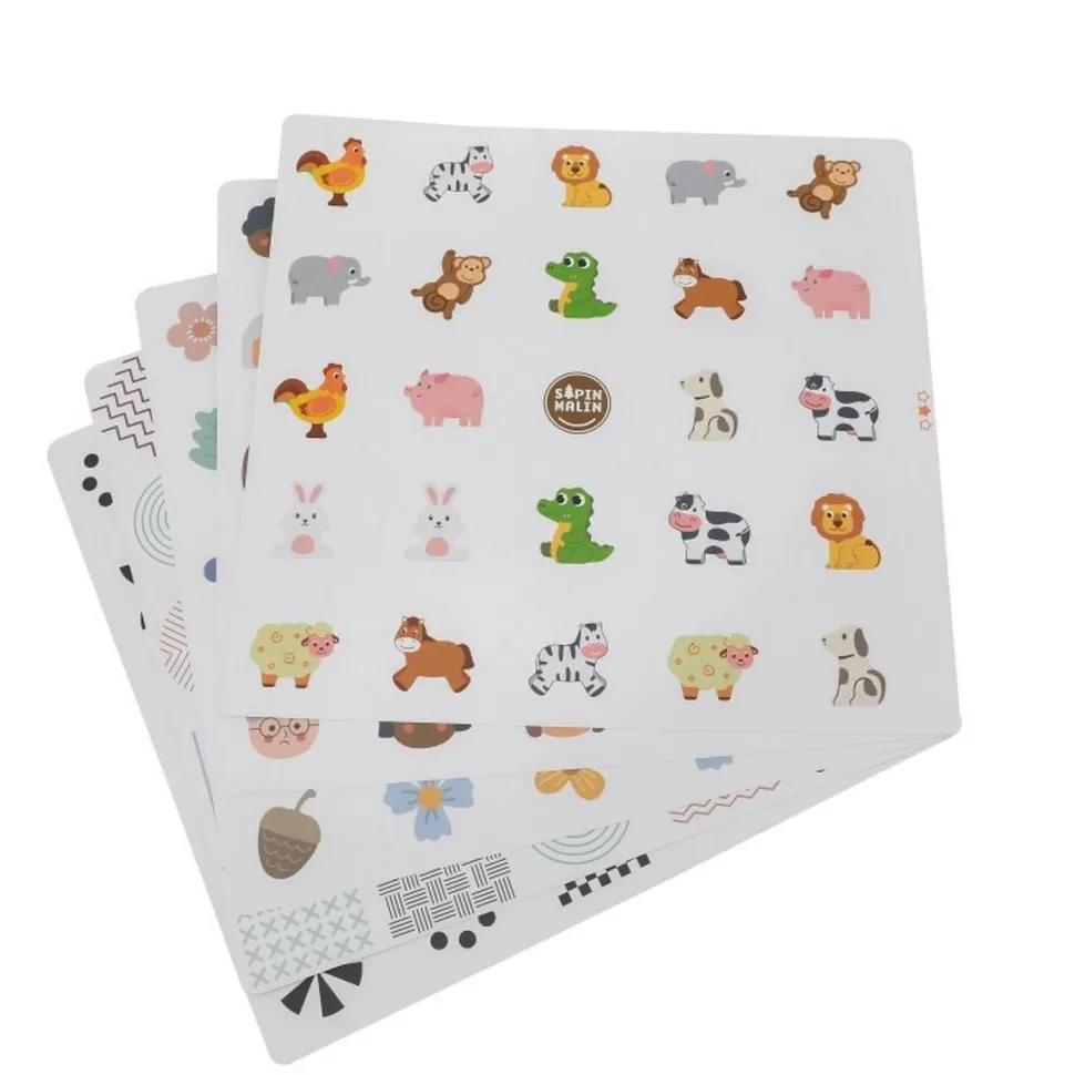 Mémory Géant Bois FSC - Jeu de Mémoire - Sapin Malin - Sapin Malin