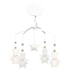 Mobile Musical Ange Lapin Etoiles - Trousselier