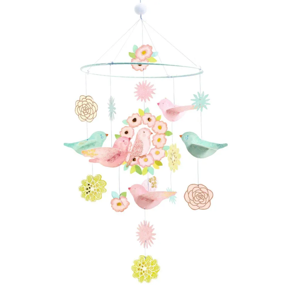 MOBILES - LITTLE BIG ROOM : Oiseaux de printemps - Djeco