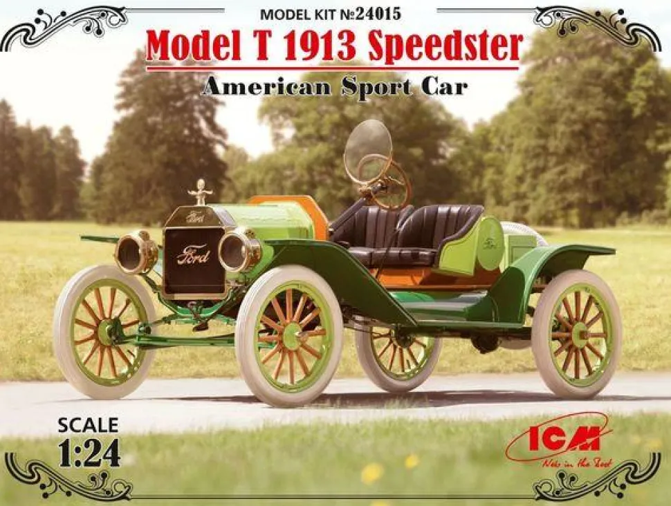Model T 1913 Speedster,American SportCar - 1:24e - ICM - ICM