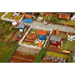 Modelisme N : Set jardin ouvrier 2 - Faller