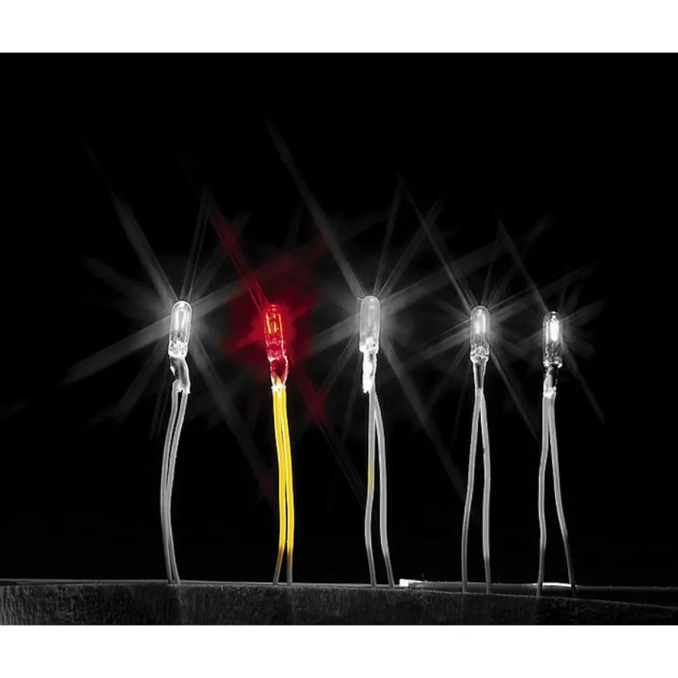 Modélisme : Eclairage : Mini ampoule rouge - Faller