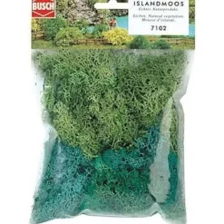 Modélisme : Matériel de flocage : Végétation - Assortiment de mousses - Hornby