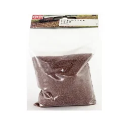 Modélisme : Matériel de flocage : Gravier brun - Busch