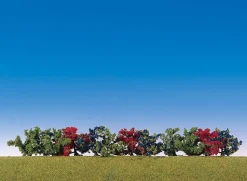Modélisme : Végétation : 12 buissons de différentes couleurs - Faller