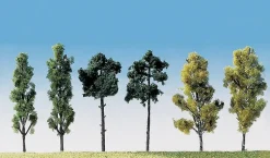 Modélisme : Végétation : Assortiment de 6 arbres - Faller