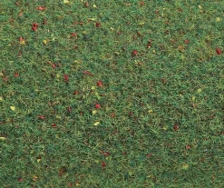 Modélisme : Végétation : Plaque de terrain : Prairie fleurie taille medium - Faller