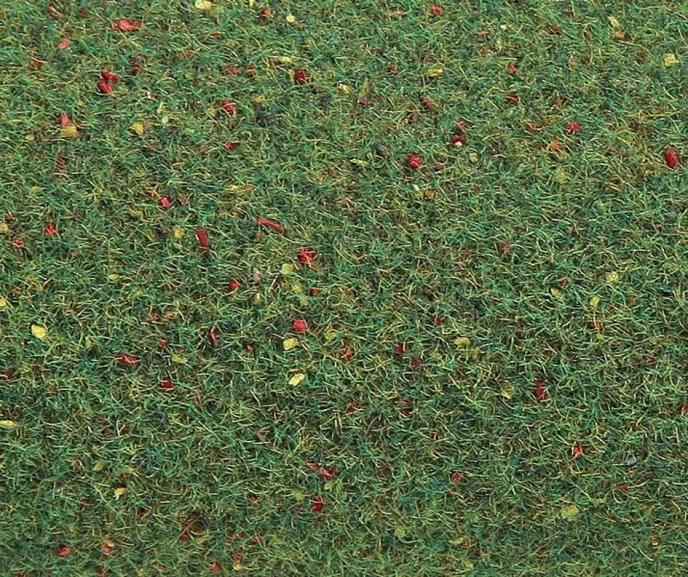 Modélisme : Végétation : Plaque de terrain : Prairie fleurie taille medium - Faller