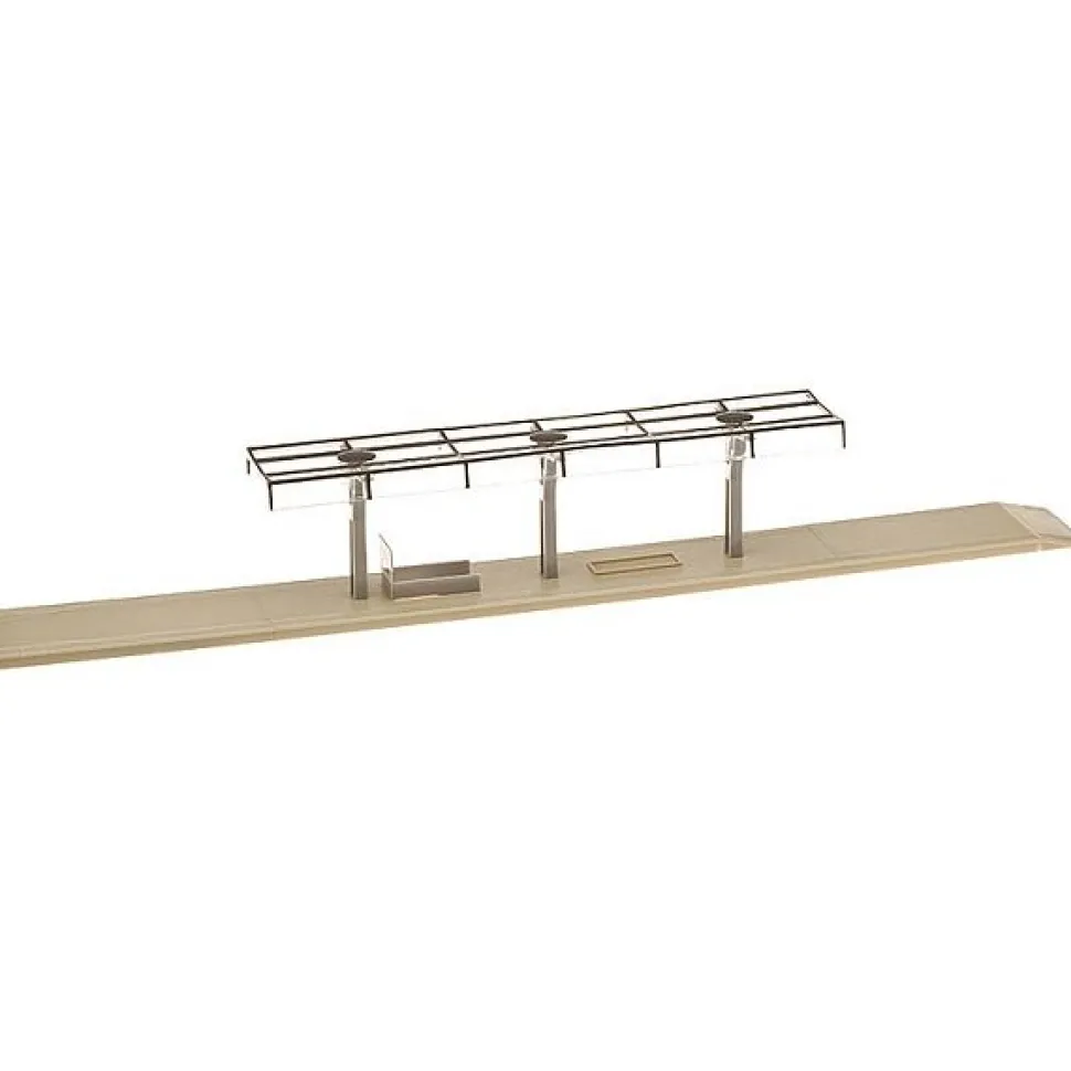 Modélisme ferroviaire HO : Quai couvert - Faller