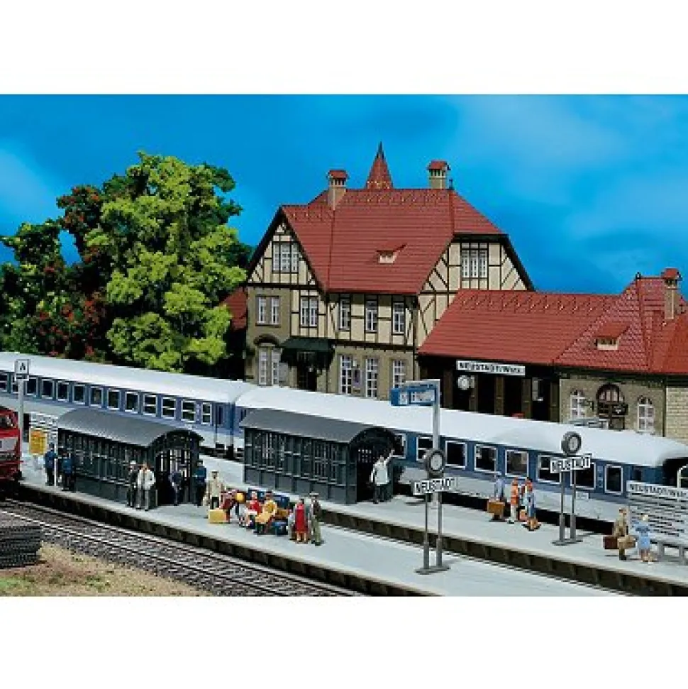 Modélisme ferroviaire HO : Rallonge de quai - Faller