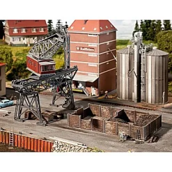 Modélisme ferroviaire HO : Grue de pont - Faller