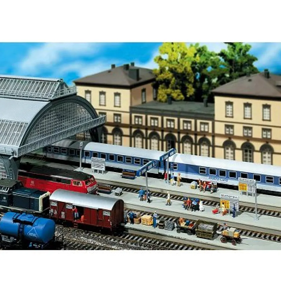 Modélisme ferroviaire HO : Rallonge de quai de gare - Faller