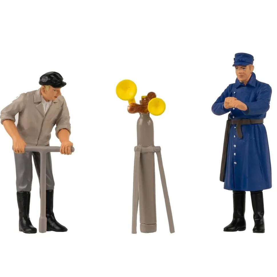 Modélisme G : Figurines : personnel poseur de voies - Faller