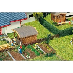 Modélisme HO : Accessoires de décor : 2 assortiments de clôtures - Faller