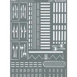 Modélisme HO : Accessoires de décor : Signalisation routière - Faller