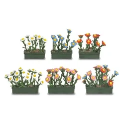 Modélisme HO : Accessoires de décor : Jardinières - Busch