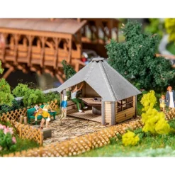 Modélisme HO : Cabane à barbecue - Faller