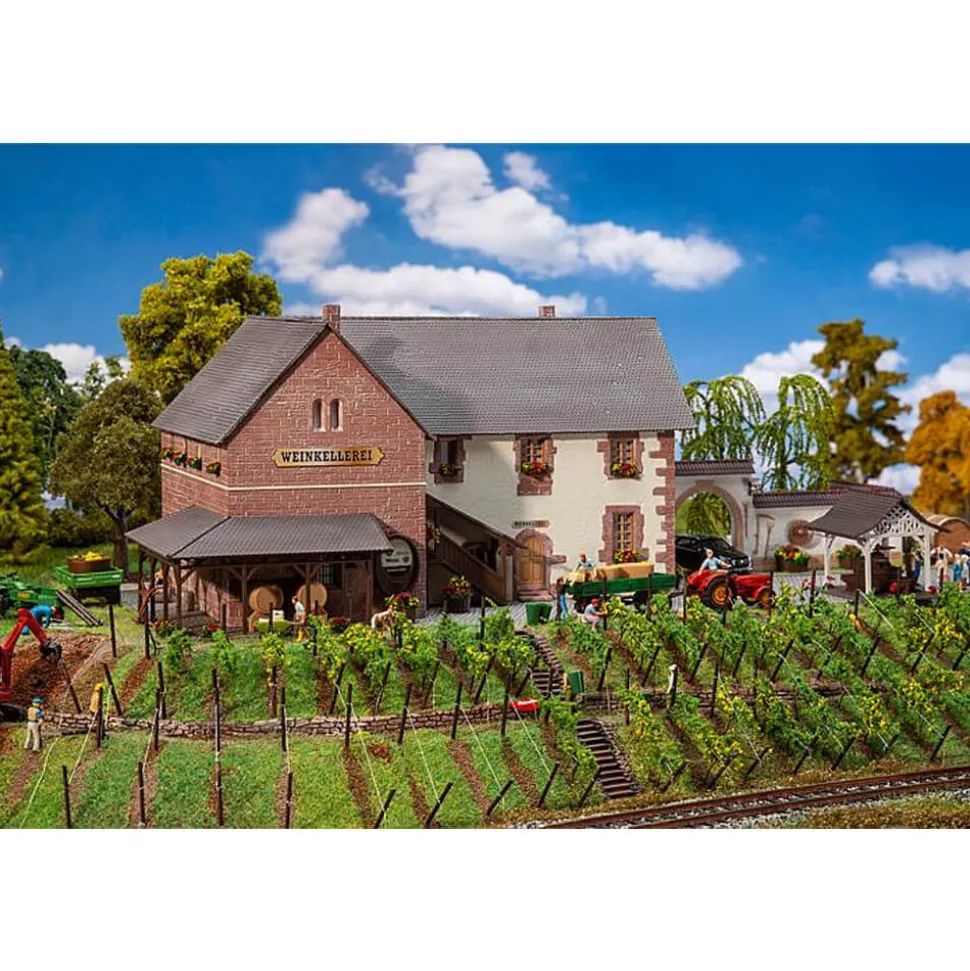 Modélisme HO : Cave viticole - Faller