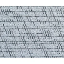 Modélisme HO : Chaussées : Place de pavés en blocage - Faller