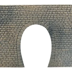 Modélisme HO : Dalle décorative : Entrée de tunnel - Faller