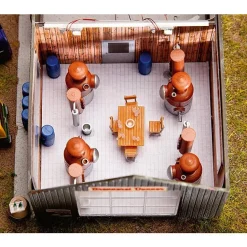 Modélisme HO : Distillerie et accessoires - Faller