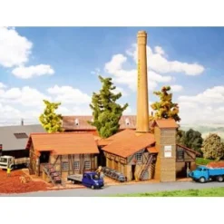 Modélisme HO : Fabrique de tuiles - Faller