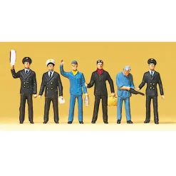 Modélisme HO : Figurines - Cheminots français - Preiser