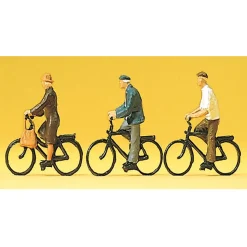 Modélisme HO : Figurines : Cyclistes - Preiser