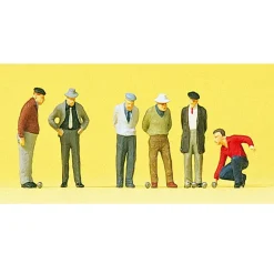 Modélisme HO : Figurines - Joueurs de pétanque - Preiser