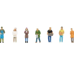 Modélisme HO : Figurines : Marché hebdomadaire II - Faller