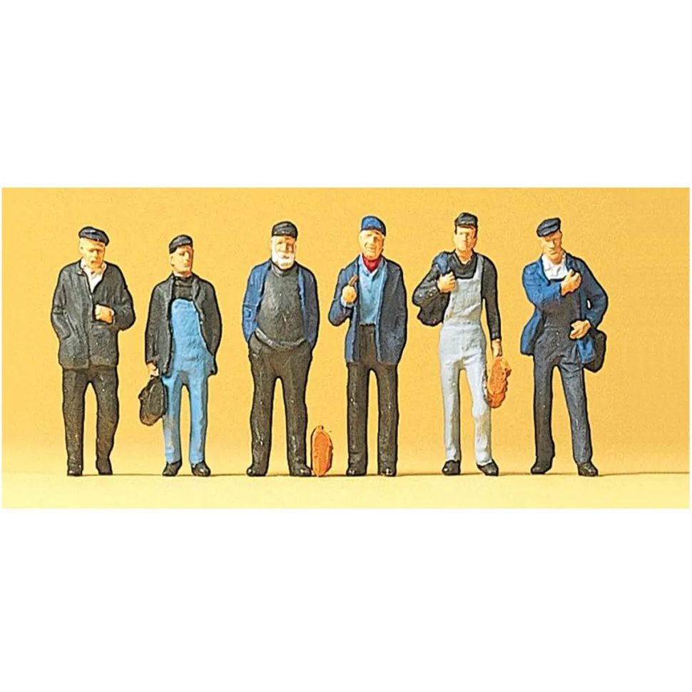 Modélisme HO : Figurines : Ouvriers et Dockers - Preiser