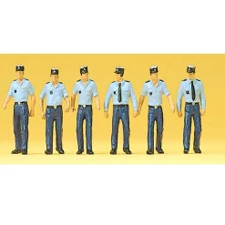 Modélisme HO : Figurines - Policiers français qui marchent - Preiser