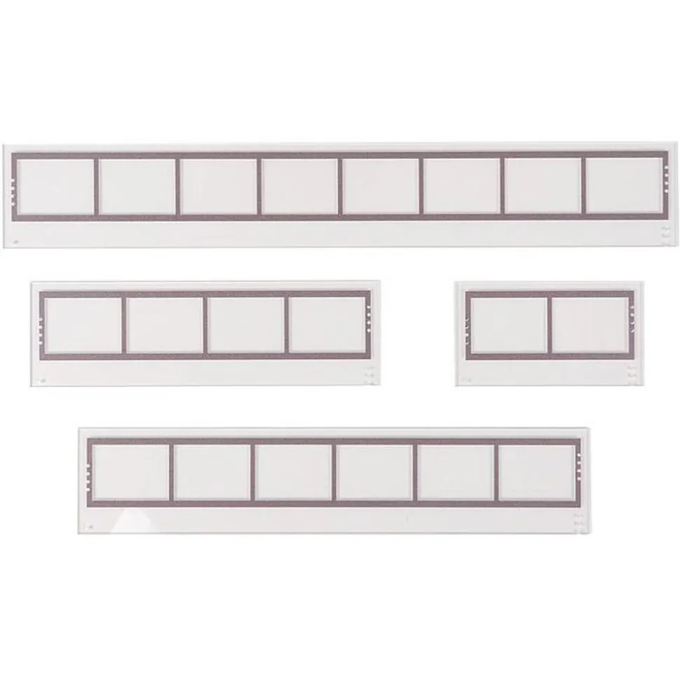 Modélisme HO : Jeu d’éléments en verre, Goldbeck - Faller