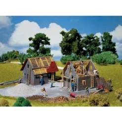 Modélisme HO : Maison en construction - Faller