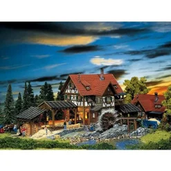 Modélisme HO : Moulin de scierie de la Forêt-Noire - Faller