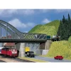 Modélisme HO : Pont métallique à caissons - Faller